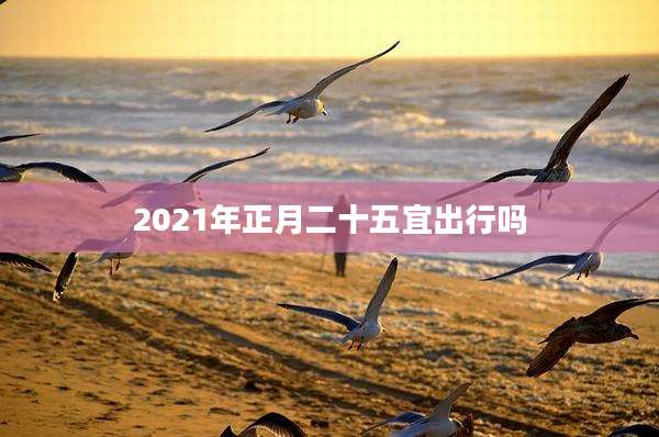 2021年正月二十五宜出行吗