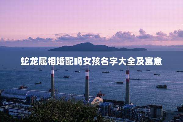 蛇龙属相婚配吗女孩名字大全及寓意