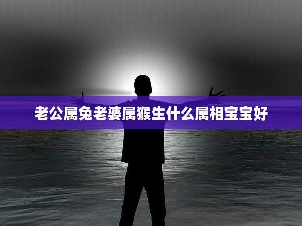 老公属兔老婆属猴生什么属相宝宝好
