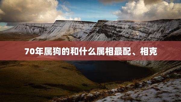 70年属狗的和什么属相最配、相克