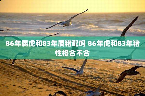 86年属虎和83年属猪配吗 86年虎和83年猪性格合不合