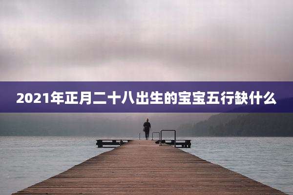 2021年正月二十八出生的宝宝五行缺什么