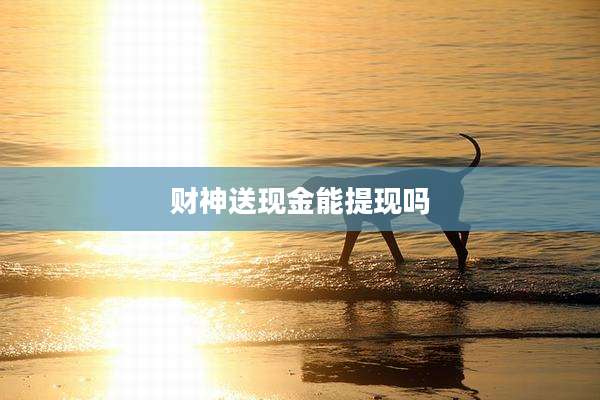 财神送现金能提现吗
