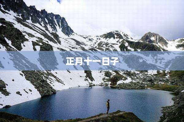 正月十一日子