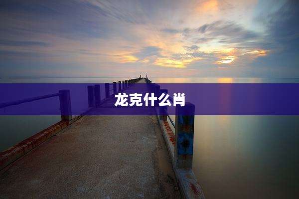 龙克什么肖