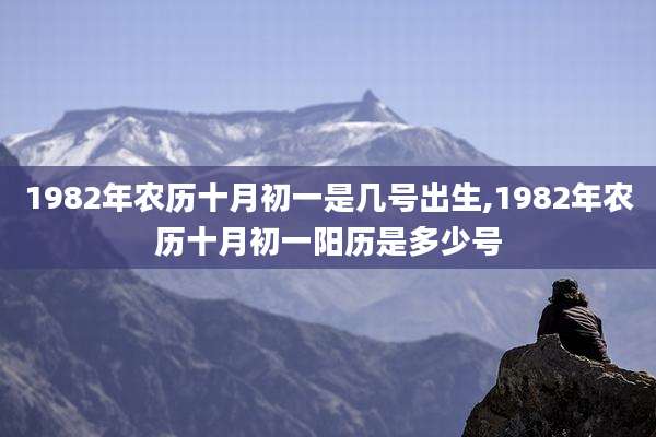 1982年农历十月初一是几号出生,1982年农历十月初一阳历是多少号