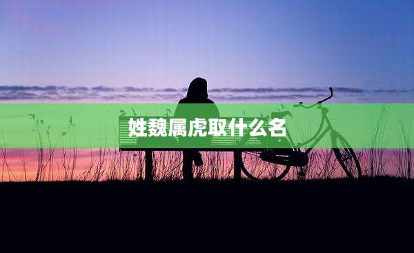姓魏属虎取什么名