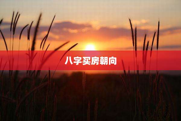 八字买房朝向