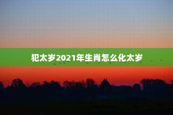 犯太岁2021年生肖怎么化太岁