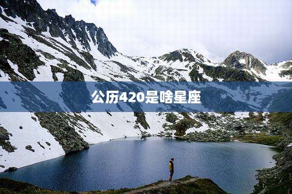 公历420是啥星座