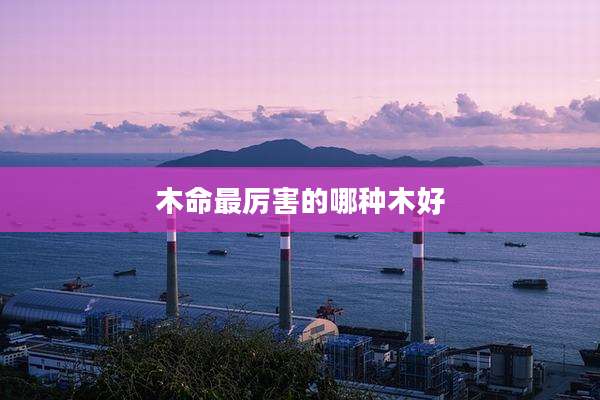 木命最厉害的哪种木好