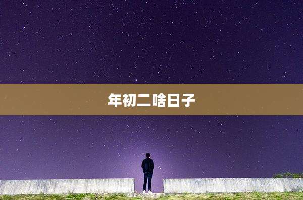 年初二啥日子
