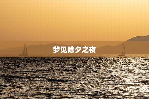 梦见除夕之夜