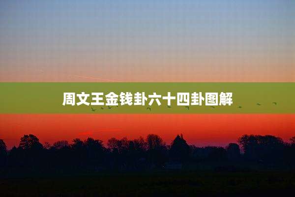 周文王金钱卦六十四卦图解