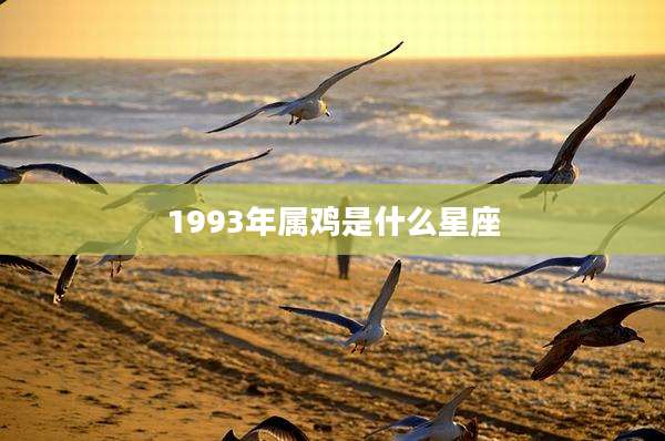 1993年属鸡是什么星座