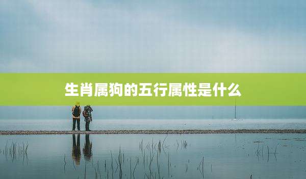 生肖属狗的五行属性是什么
