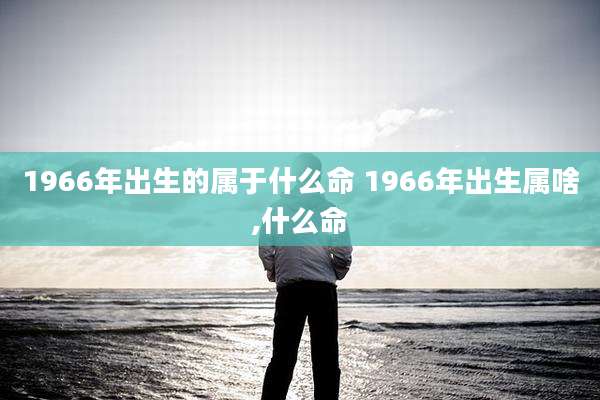 1966年出生的属于什么命 1966年出生属啥,什么命