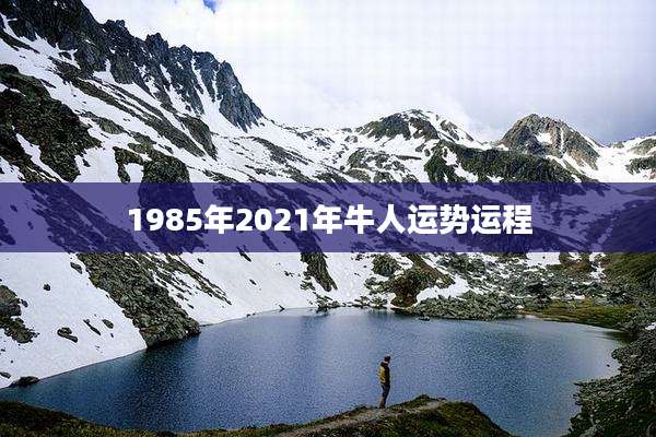 1985年2021年牛人运势运程