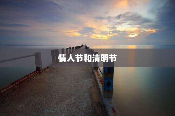 情人节和清明节