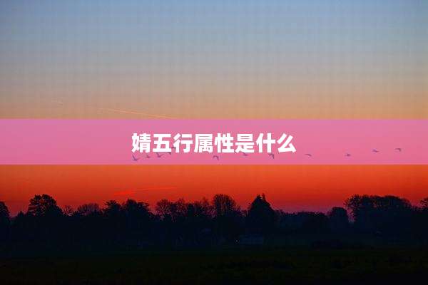 婧五行属性是什么