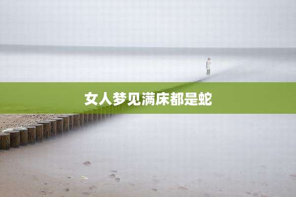 女人梦见满床都是蛇