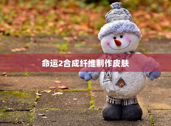 命运2合成纤维制作皮肤