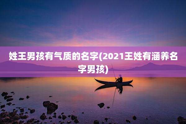 姓王男孩有气质的名字(2021王姓有涵养名字男孩)