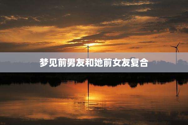 梦见前男友和她前女友复合