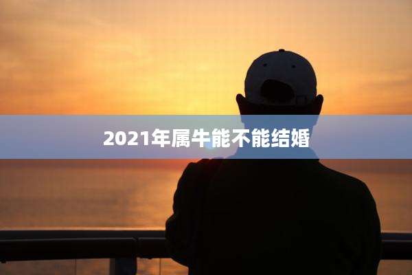 2021年属牛能不能结婚