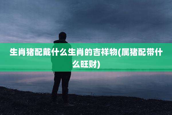 生肖猪配戴什么生肖的吉祥物(属猪配带什么旺财)