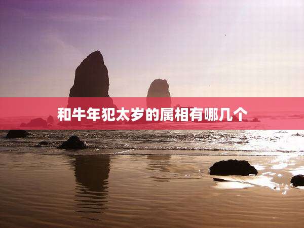 和牛年犯太岁的属相有哪几个