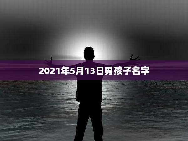 2021年5月13日男孩子名字