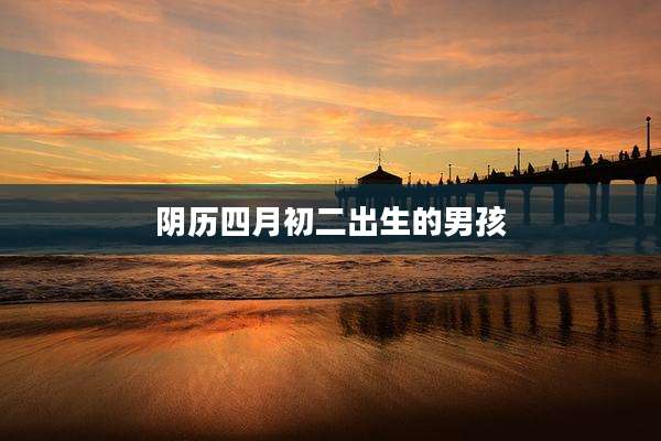 阴历四月初二出生的男孩