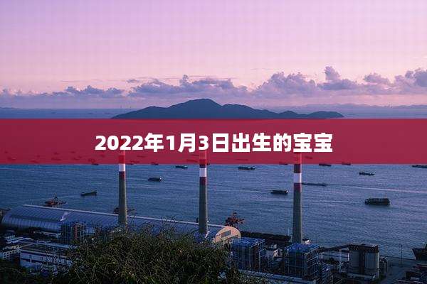 2022年1月3日出生的宝宝