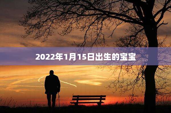2022年1月15日出生的宝宝
