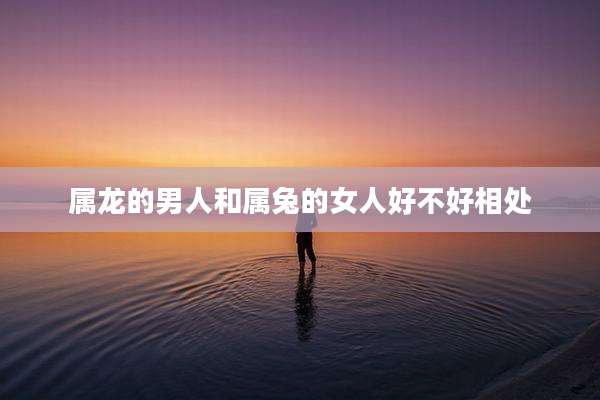 属龙的男人和属兔的女人好不好相处
