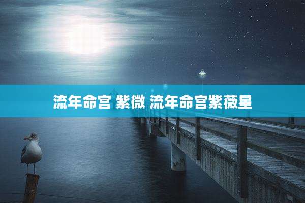 流年命宫 紫微 流年命宫紫薇星