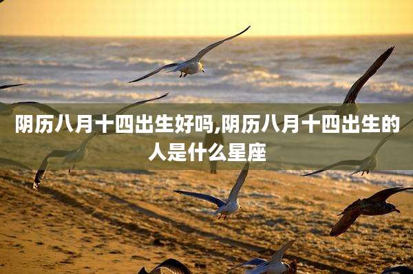 阴历八月十四出生好吗,阴历八月十四出生的人是什么星座