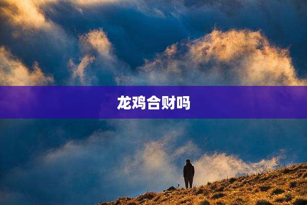 龙鸡合财吗
