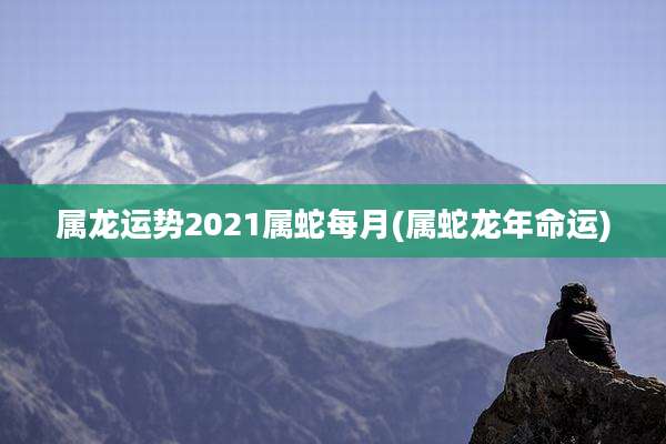 属龙运势2021属蛇每月(属蛇龙年命运)