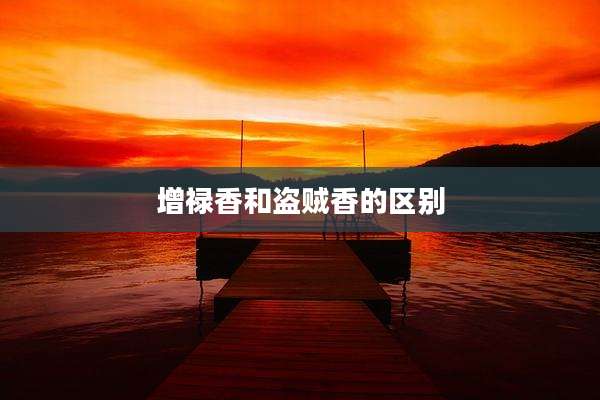 增禄香和盗贼香的区别