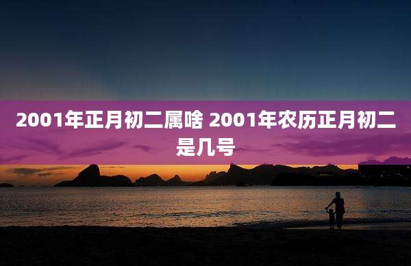 2001年正月初二属啥 2001年农历正月初二是几号