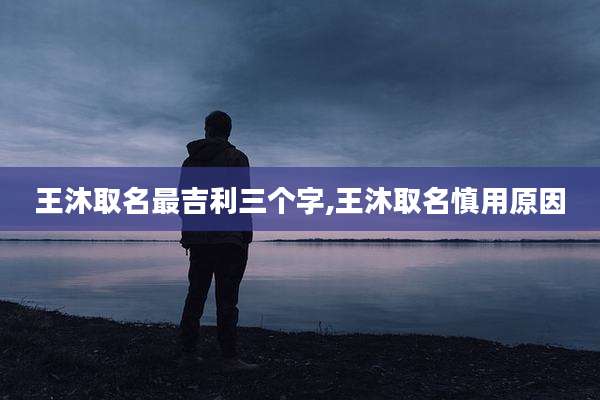 王沐取名最吉利三个字,王沐取名慎用原因