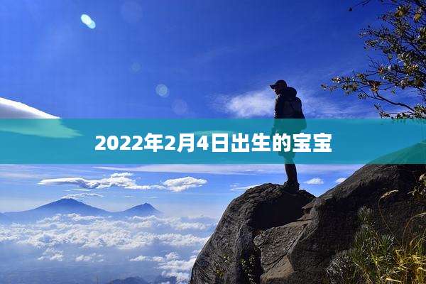 2022年2月4日出生的宝宝