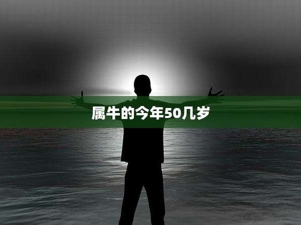 属牛的今年50几岁