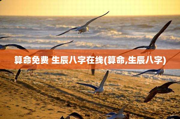 算命免费 生辰八字在线(算命,生辰八字)