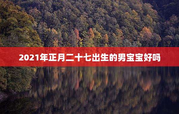 2021年正月二十七出生的男宝宝好吗