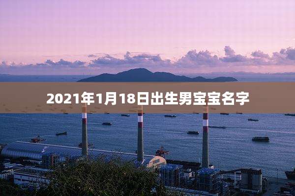 2021年1月18日出生男宝宝名字
