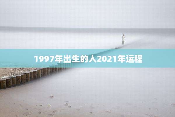 1997年出生的人2021年运程