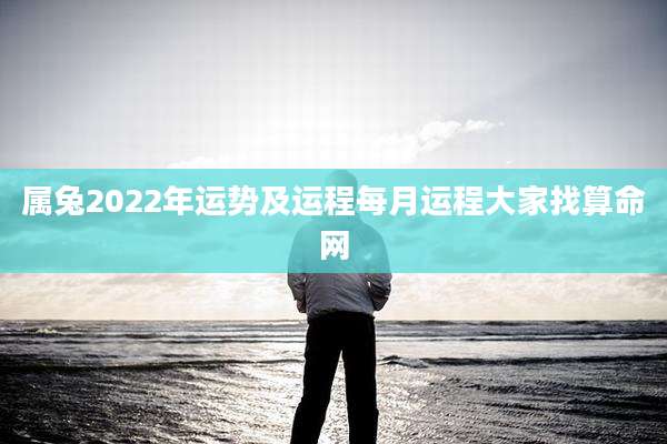 属兔2022年运势及运程每月运程大家找算命网